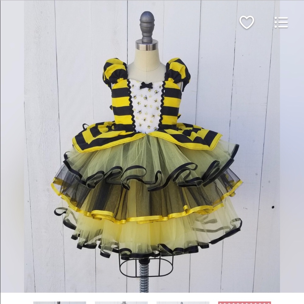 Boutique 2t/3t Bumblebee Costume